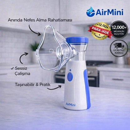 AirMini Taşınabilir Nebülizatör